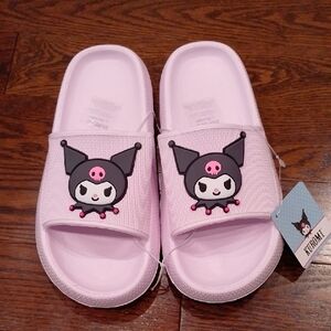 Kuromi Women's Slides Sandals Slippers M 7 8